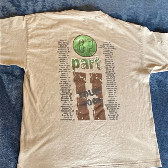 Brad Paisley 2001 Graphic T-Shirt - Vintage Concert Tee - Picture 10 of 10